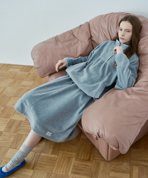 Fleece Flare Banding Skirt J1SK720A