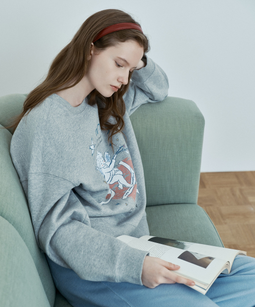 Angel Fleece Crewneck Sweatshirt J1TS720B