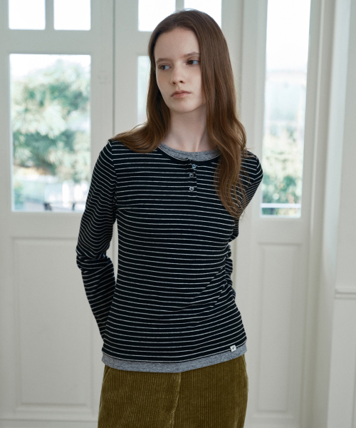 Stripe Layer T-Shirt J1TS721B