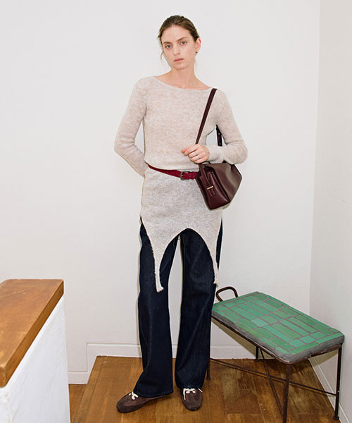 2WAY Knit Pullover One Piece NEK6WP913