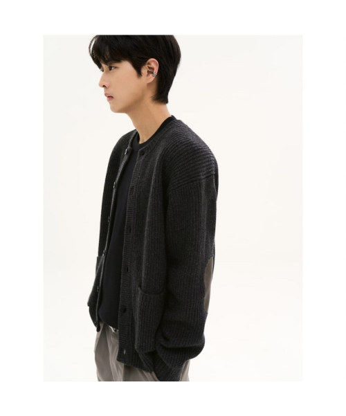 [정동수 PICK] 엘보 패치 아카이브 카디건 애쉬