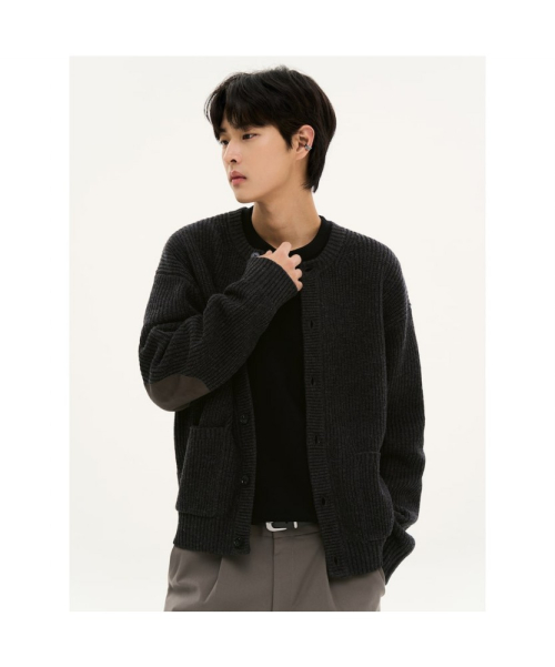 [정동수 PICK] 엘보 패치 아카이브 카디건 애쉬