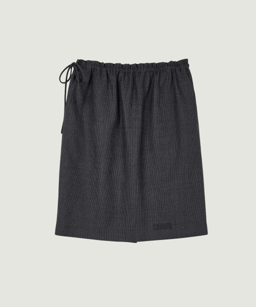 26FW MARINA MIDI SKIRT (CHARCOAL)