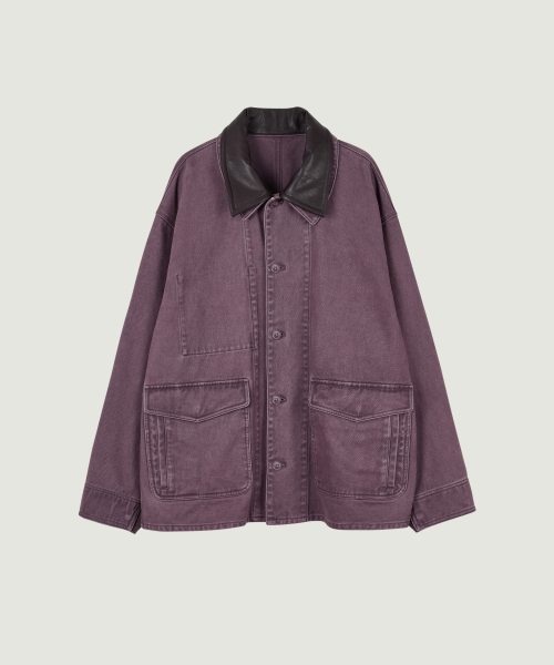 HUDSON WORK JACKET (PLUM)