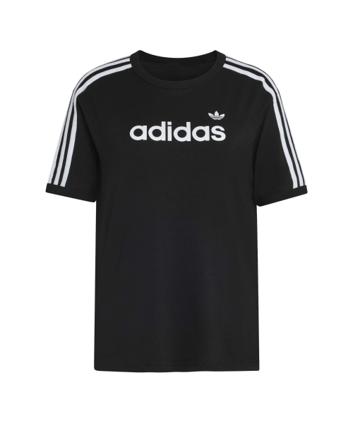 LINEAR TEE BLACK/WHITE