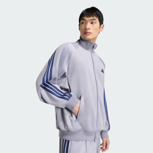 스타디움 루즈 핏 벨루어 트랙 탑 KV8351