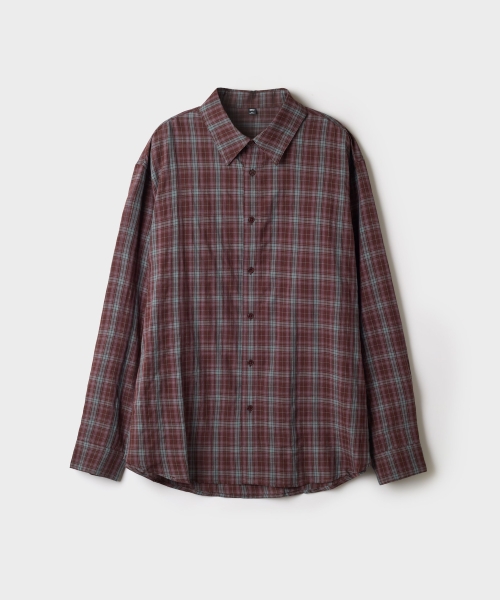 Long Sleeve Check Shirts_SPYCG49M91