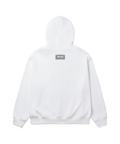 챔피온 X 오헤시오 패치 후드 집업 White