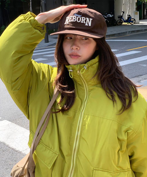 DOUBLE POCKET PUFFER PADDING OLIVE
