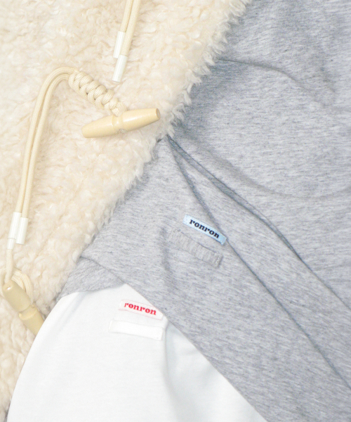 HENLEY NECK OVER FIT LONG SLEEVE GREY