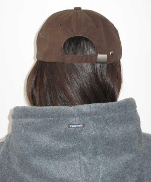 LETTERING VINTAGE BALL CAP BROWN