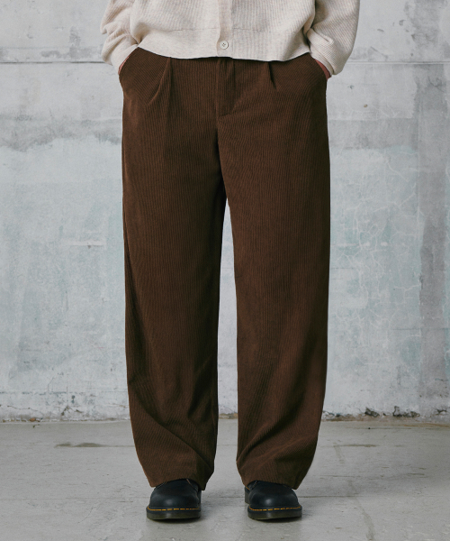 [2PACK] Semi-Wide Banding Corduroy Pants 6 Colors