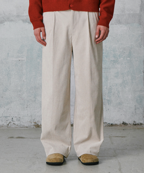 [2PACK] Semi-Wide Banding Corduroy Pants 6 Colors