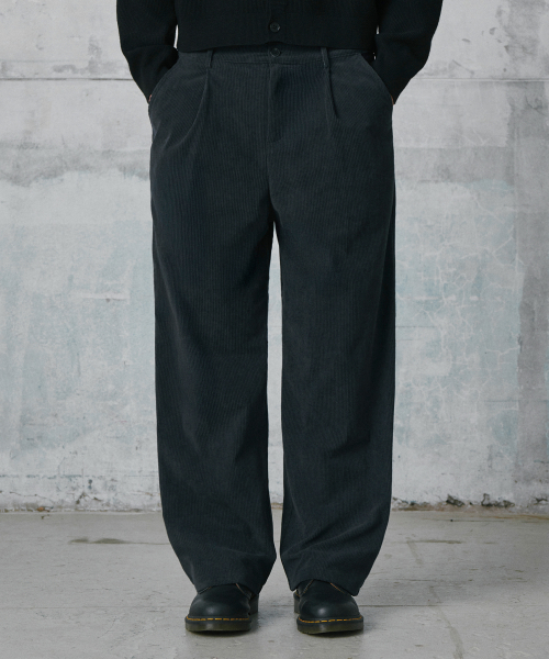 [2PACK] Semi-Wide Banding Corduroy Pants 6 Colors