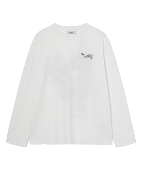 Y2K COLLAGE T-SHIRT IN WHITE