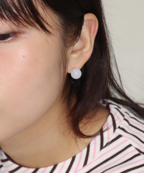 agate gemstone earring