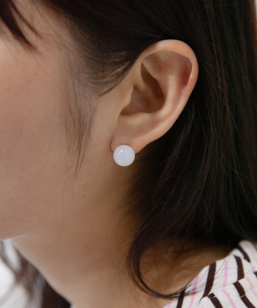 agate gemstone earring