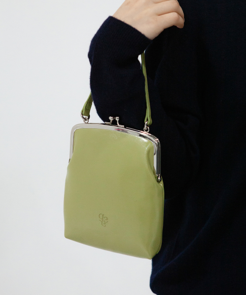 frame mini bag - match green