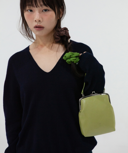 frame mini bag - match green