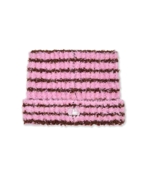 Stripe Meowing Beanie