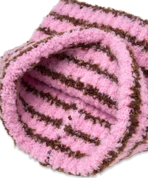 Stripe Meowing Beanie