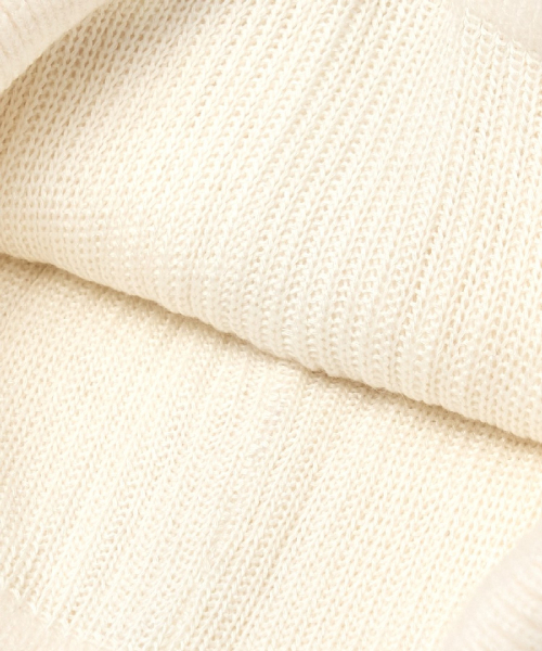 Wool Blend Cable Knit Beanie