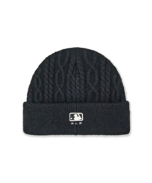 Wool Blend Cable Knit Beanie