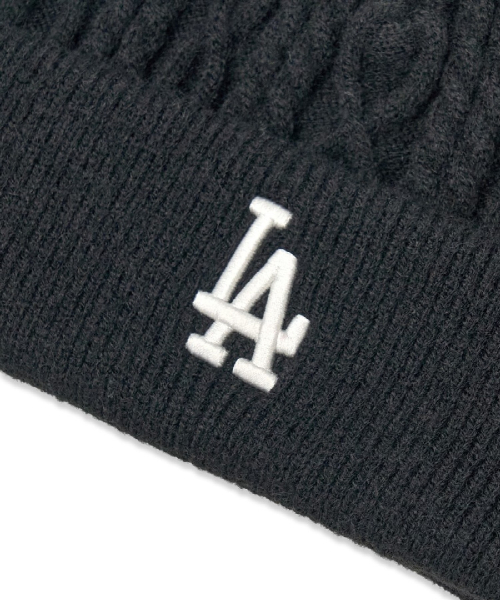 Wool Blend Cable Knit Beanie