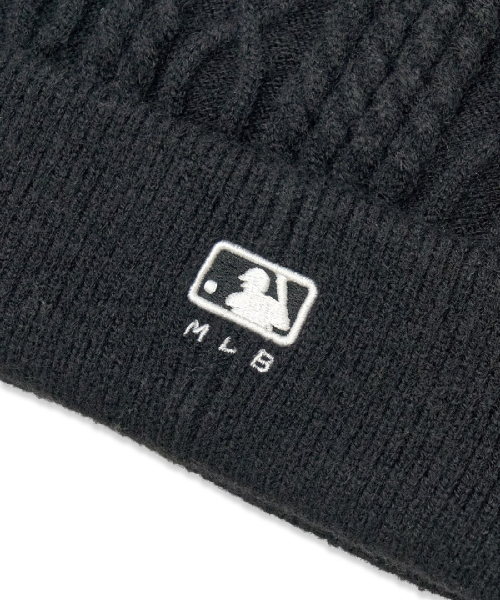 Wool Blend Cable Knit Beanie