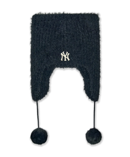 Fur Meowing Earflap Beanie