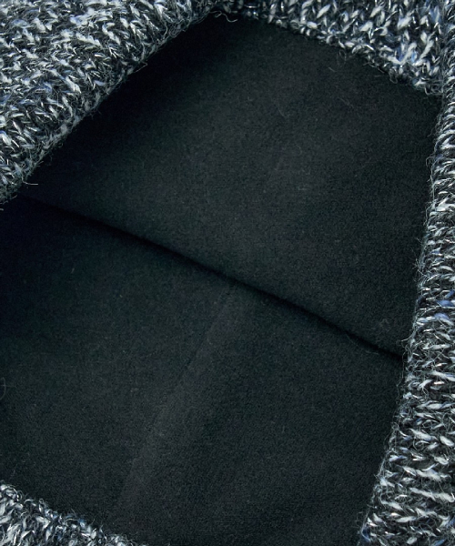 Loose Fit Melange Meowing Beanie