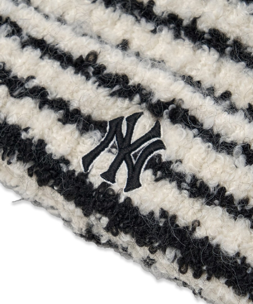 Stripe Meowing Beanie