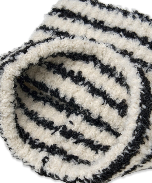 Stripe Meowing Beanie