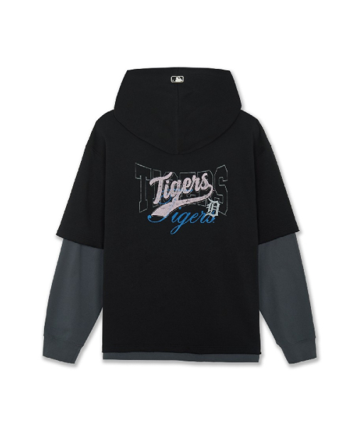 Basic Street Layered Hoodie