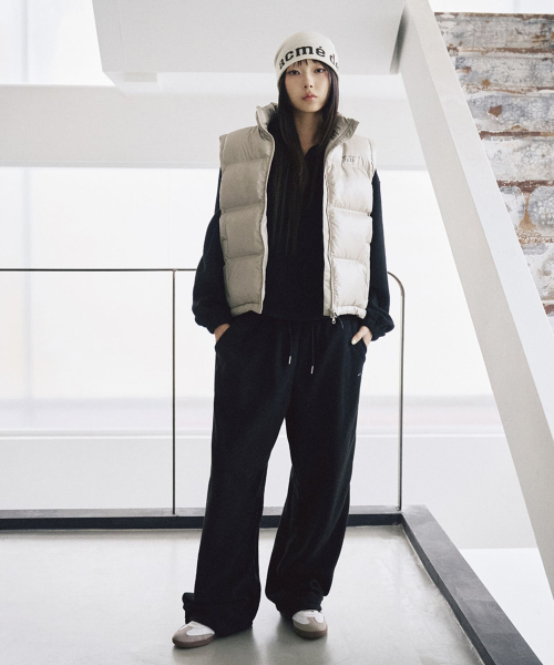 WOMAN CROP DETACHABLE DUCK DOWN JACKET