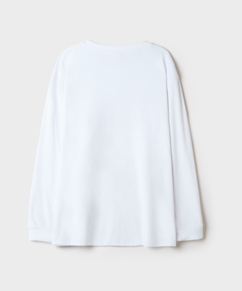 GANADI Round-Neck Pajama(White)_SPPPG4VU15