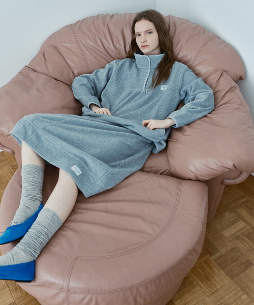 High Neck Fleece T-Shirt J1TS720D
