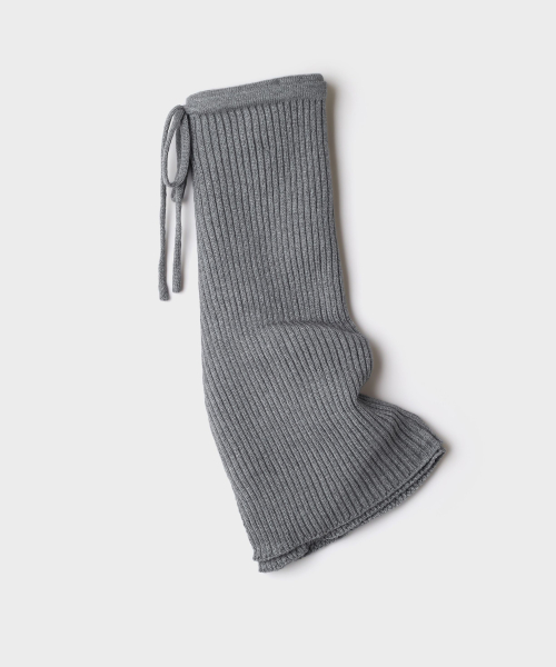 Ribbed Knit Slit Leg Warmers_SPAYG4TA01