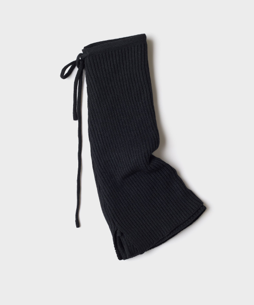 Ribbed Knit Slit Leg Warmers_SPAYG4TA01