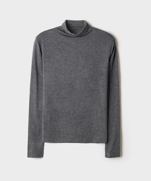 [WARMTECH Wool Blend] Womens Turtleneck Long Sleeve_SPYVG4VA30