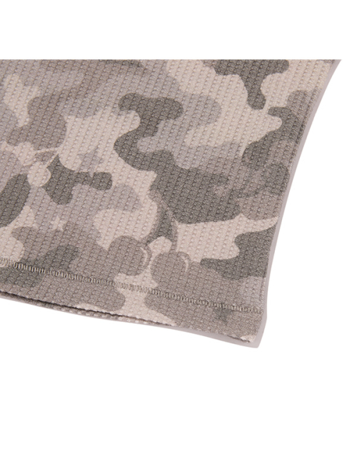 CHERRY CAMO WAFFLE LONG SLEEVE(GRAY)