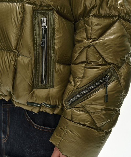 UNISEX TORINO LIGHTWEIGHT DOWN JACKET (OLIVE)