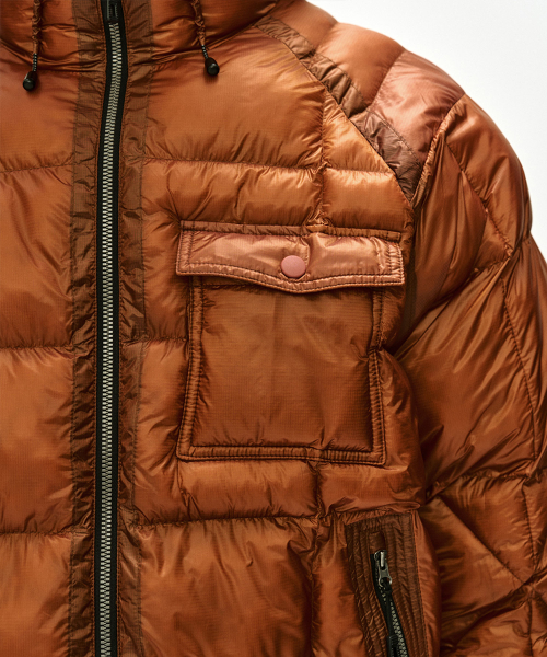 UNISEX TORINO LIGHTWEIGHT DOWN JACKET (ORANGE)