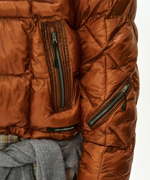 UNISEX TORINO LIGHTWEIGHT DOWN JACKET (ORANGE)