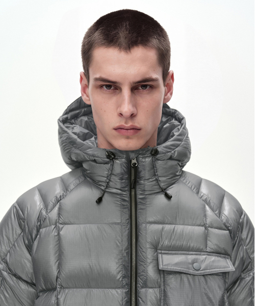UNISEX TORINO LIGHTWEIGHT DOWN JACKET (GREY)