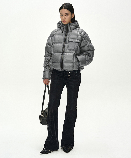 UNISEX TORINO LIGHTWEIGHT DOWN JACKET (GREY)