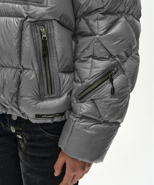 UNISEX TORINO LIGHTWEIGHT DOWN JACKET (GREY)