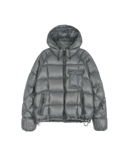UNISEX TORINO LIGHTWEIGHT DOWN JACKET (GREY)