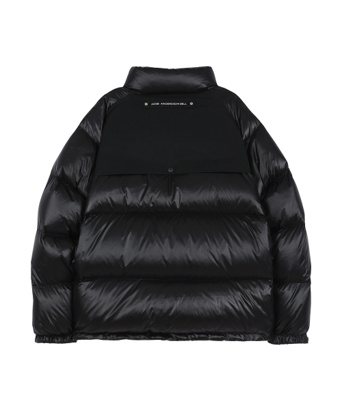 TRIPLE PATCH PUFFER DOWN JACKET (BLACK)