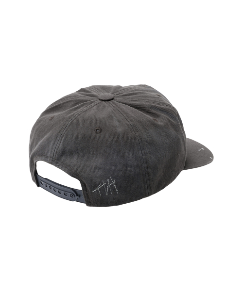 TWIN HORSE BALL CAP CHARCOAL